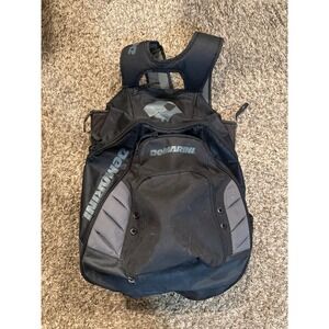 DeMarini Voodoo Baseball Softball Bat Backpack Black Grey Equipment Gear Bag